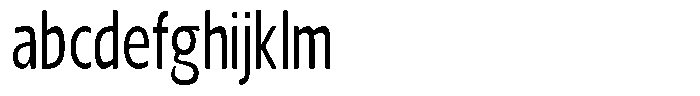 Nuviora Soft Medium Extra Conden FONT