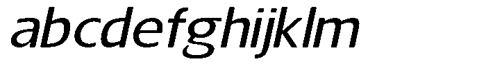 Nuviora Soft Medium Slant Extra Exp FONT