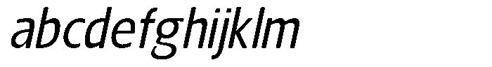 Nuviora Soft Medium Slant Semi Con FONT