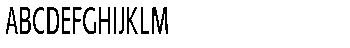 Nuviora Soft Medium Ultra Conden Font UPPERCASE