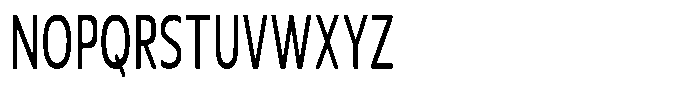 Nuviora Soft Medium Ultra Conden Font UPPERCASE