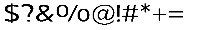 Nuviora Soft Medium Ultra Expanded Font OTHER CHARS