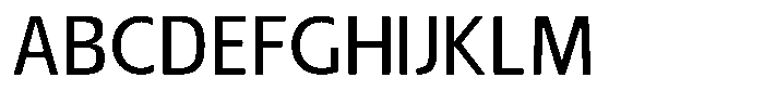 Nuviora Soft Medium Font UPPERCASE
