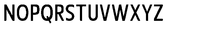 Nuviora Soft Semi Bold Condensed Font UPPERCASE