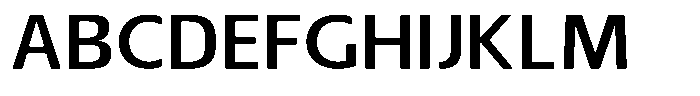 Nuviora Soft Semi Bold Extra Expan Font UPPERCASE