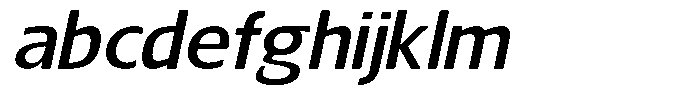 Nuviora Soft Semi Bold Slant Expan FONT