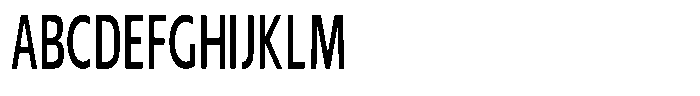 Nuviora Soft Semi Bold Ultra Conden Font UPPERCASE