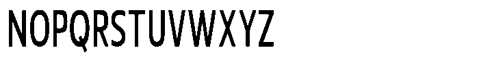 Nuviora Soft Semi Bold Ultra Conden Font UPPERCASE