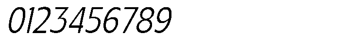 Nuviora Soft Slant Condensed Font OTHER CHARS