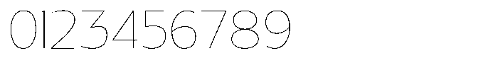 Nuviora Soft Thin Font OTHER CHARS