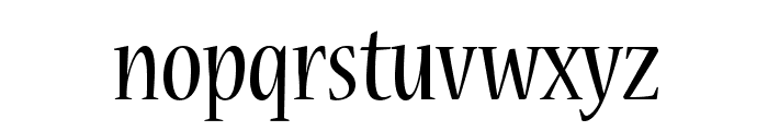 NuevaStd-Cond Font LOWERCASE