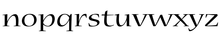 NuevaStd-Extended Font LOWERCASE