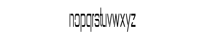 Nurot-ExtracondensedBold Font LOWERCASE