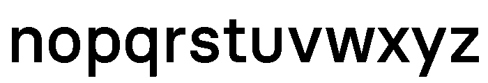 Nudica Medium Font LOWERCASE