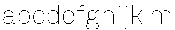 Nudica Thin FONT