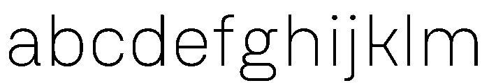 Nudica UltraLight FONT