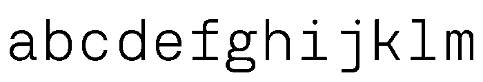 NudicaMono Light FONT