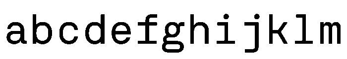 NudicaMono Regular FONT