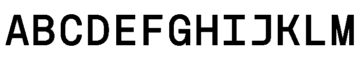 Nudicamono Medium Font UPPERCASE