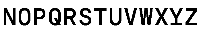 Nudicamono Medium Font UPPERCASE