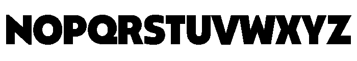 NuformSans Bold Font UPPERCASE