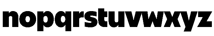NuformSans Bold Font LOWERCASE