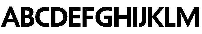 NuformSans Medium Font UPPERCASE