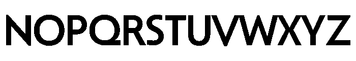 NuformSans Regular Font UPPERCASE