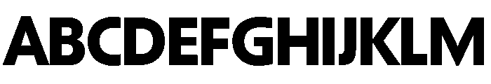 NuformSans Semibold Font UPPERCASE