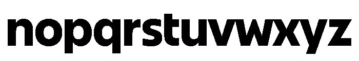 NuformSans Semibold Font LOWERCASE