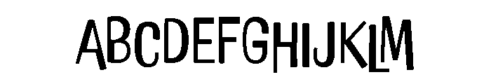 Nudgewink Light Font UPPERCASE