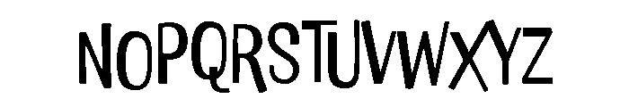Nudgewink Light Font UPPERCASE