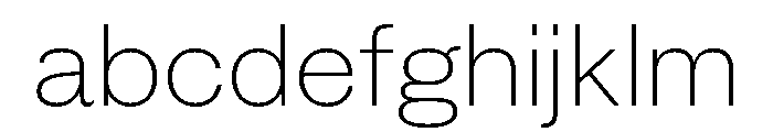Numero 02 Extra Light FONT