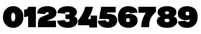 Numero 02 Poster Font OTHER CHARS