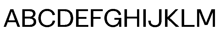Numero 02 Regular Font UPPERCASE