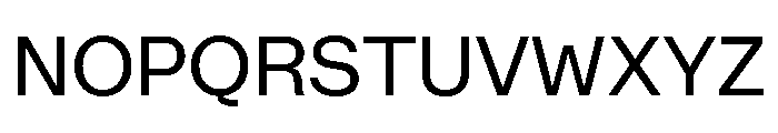Numero 02 Regular Font UPPERCASE