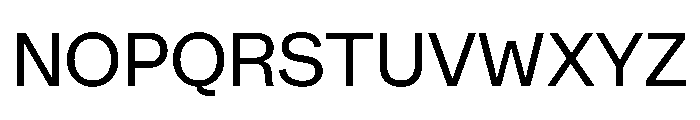 Numero 02 Font UPPERCASE