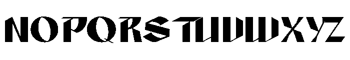Nurnberg Black Font UPPERCASE