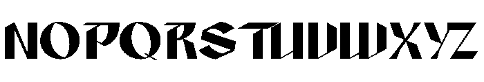 Nurnberg Bold Font UPPERCASE