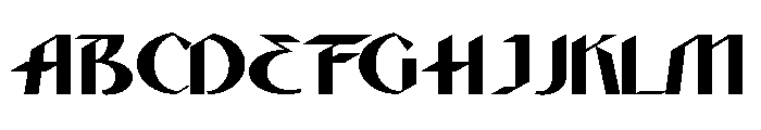 Nurnberg Medium Font UPPERCASE