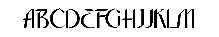 Nurnberg Thin Font UPPERCASE
