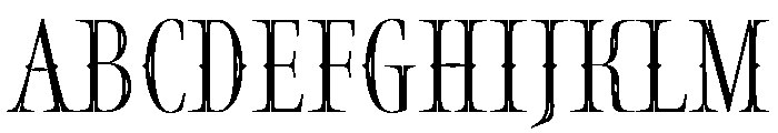 Nutcracker Regular Font UPPERCASE