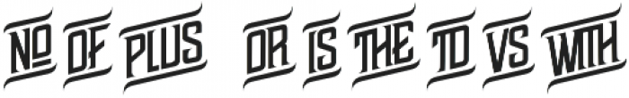 NWB Marvis Display Pro Catchwords otf (400) Font LOWERCASE