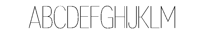 Nyctophilia Thin FONT