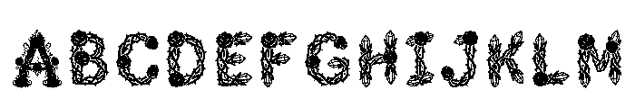 Nyrel Regular Font UPPERCASE