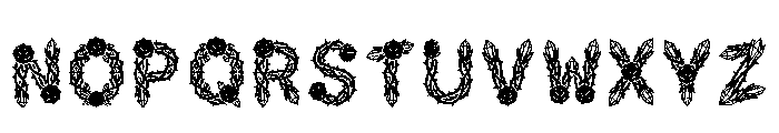 Nyrel Regular Font LOWERCASE