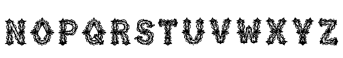Nyvian Regular Font LOWERCASE