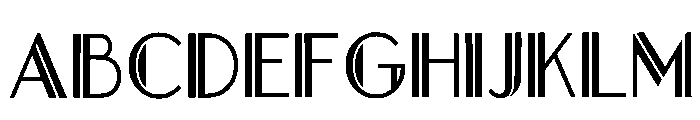 Nyxar Regular Font UPPERCASE