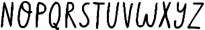 NYBH CapsBold otf (700) Font UPPERCASE