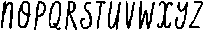 NYBH CapsBold otf (700) Font LOWERCASE